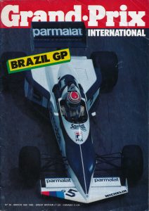 Grand Prix International magazine cover Walter Hayes