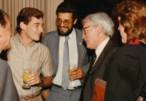 Ayrton Senna Walter Hayes Detroit F1 Franco Lini