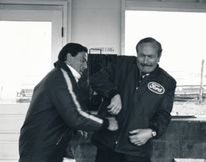 Jim Clark Colin Chapman play fight 2 Nurburgring 1967