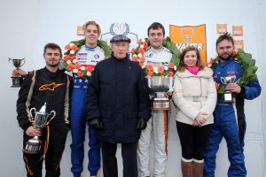 Walter Hayes Trophy 2016 Tom McArthur Oliver Askew Sir Jackie Stewart Niall Murray Elizabeth Hayes Josh Fisher